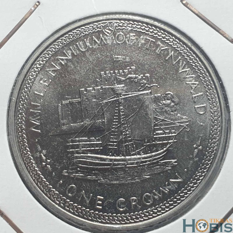 Meno Sala 1 krona, 1979 Tinvaldas. Kogas 1000 m. KM47