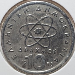 Graikija 10 drachmų, 1982 -...