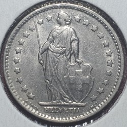Šveicarija 1 frankas, 1968 - 2026 KM24a