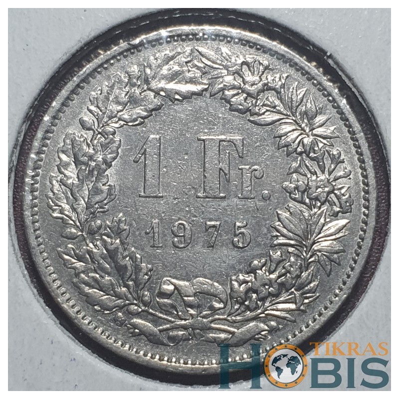 Switzerland 1 franc, 1968 - 2026 KM24a