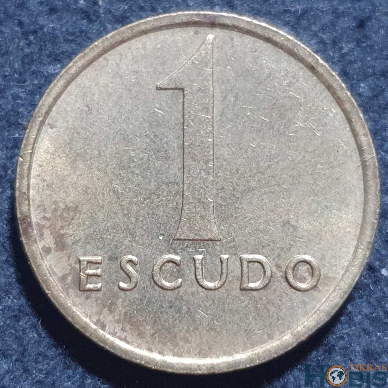 Portugal 1 escudo, 1981 - 1987 KM614