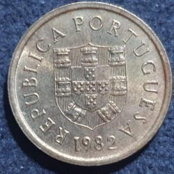 Portugalija 1 eskudas, 1981 - 1987 KM614