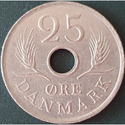 Denmark 25 öre, 1966-1972...