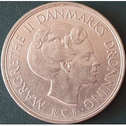 Danija 1 krona, 1973-1989 KM862