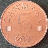 Denmark 5 öre, 1973-1988 KM859