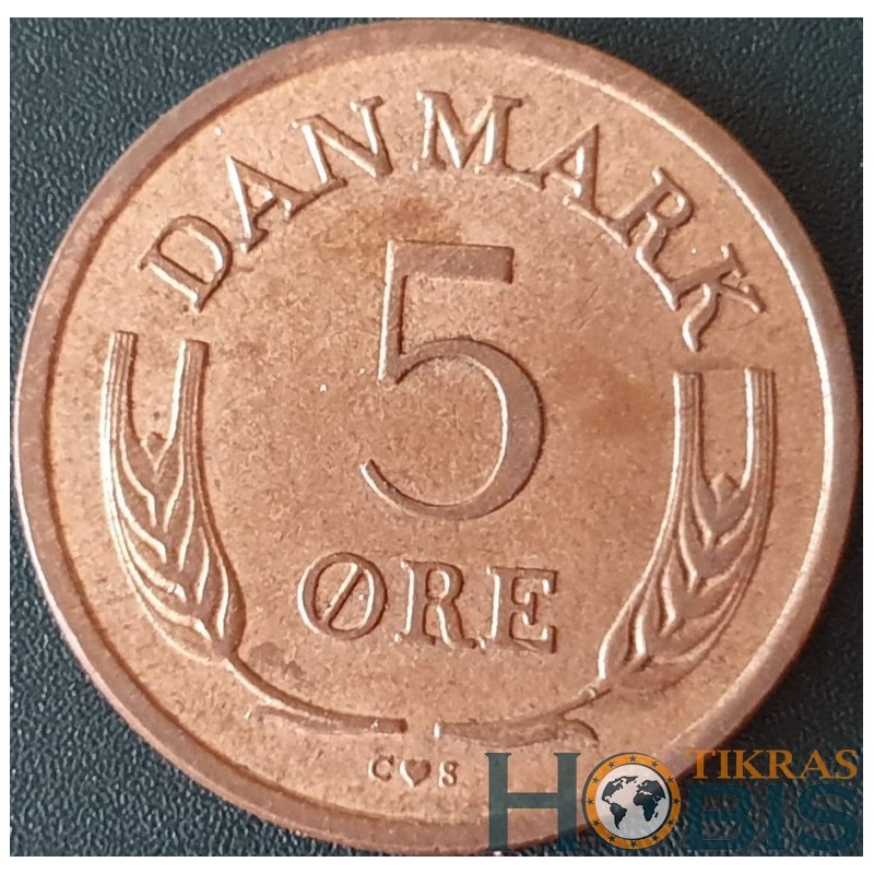 Danija 5 erės, 1960-1972 KM848