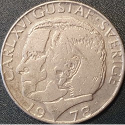 Švedija 1 krona, 1976-1981...