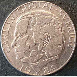 Švedija 1 krona, 1982-2000...