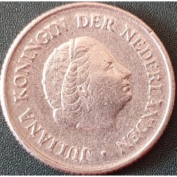Netherlands 25 cents, 1950-1980 KM183