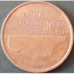 Netherlands 5 cents, 1982-2001 KM202