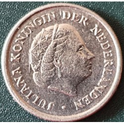 Nyderlandai 10 centų, 1950-1980 KM182