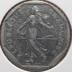 Prancūzija 2 frankai, 1979 - 2001 KM942.1