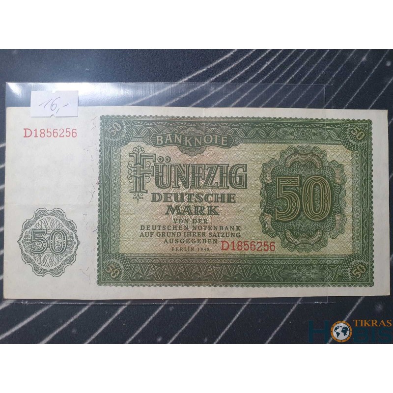 Vokietija (VDR) 50 Deutsche Mark, 1948 P-14a (1856256)