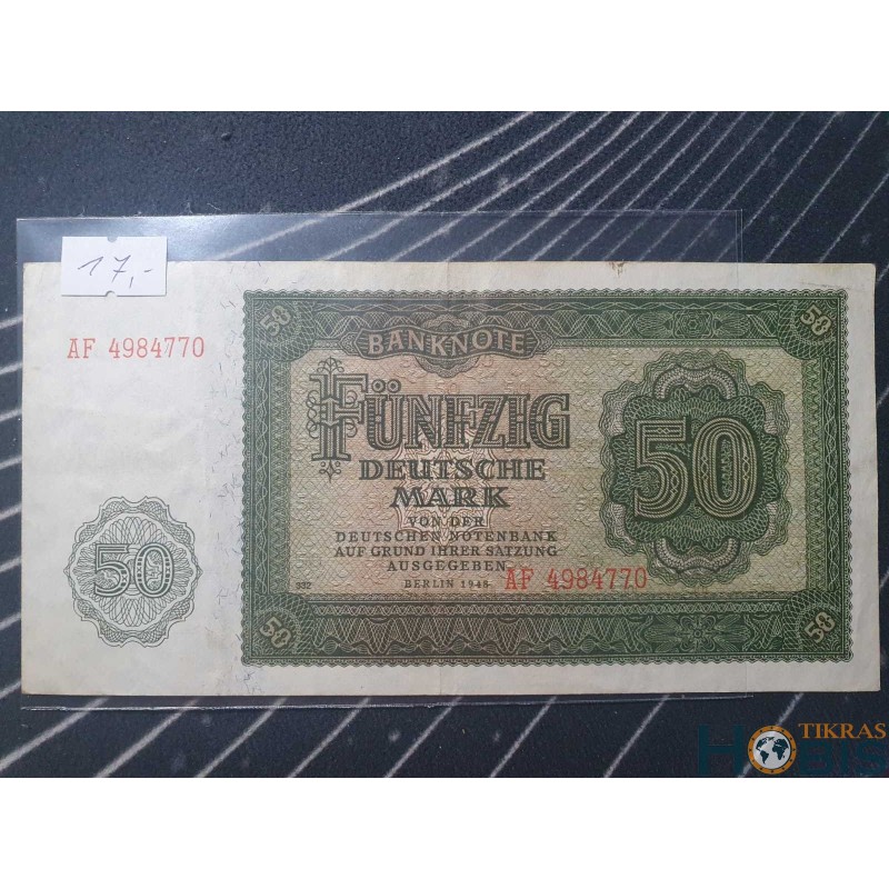 Vokietija (VDR) 50 Deutsche Mark, 1948 P-14b (4984770)
