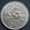 Singapore 50 cents, 1989 KM53.2