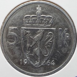 Norway 5 kroner, 1963-1973...