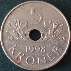 Norvegija 5 kronos,...