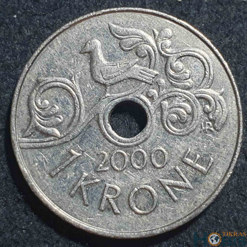 Norway 1 krone, 1997-2016 KM462