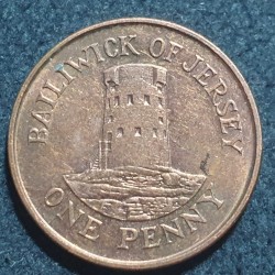 Džersis 1 pensas, 1994 KM54b