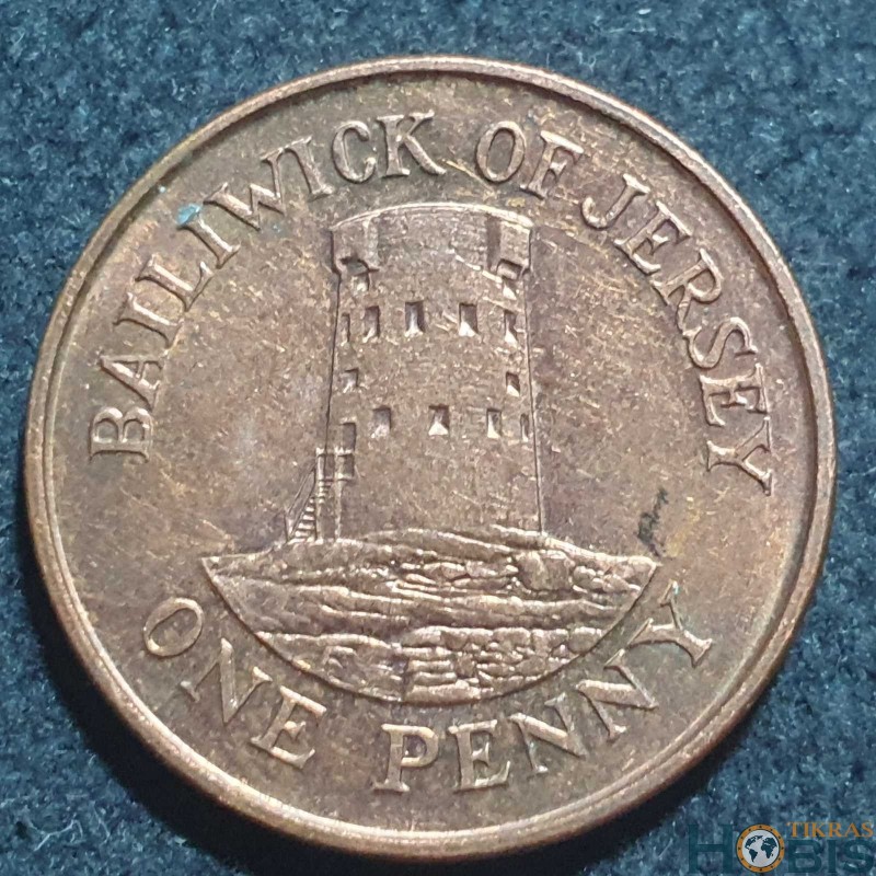 Džersis 1 pensas, 1994 KM54b