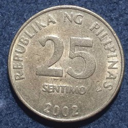 Filipinai 25 sentimai, 2002...