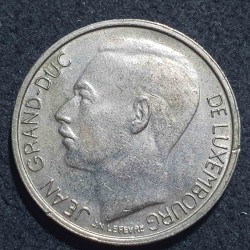 Luxembourg 1 franc, 1965 - 1984 KM55