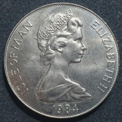 Isle of Man 1 crown, 1984 Gymnastics KM119