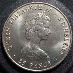Šv. Elenos sala 25 pensai, 1981 Čarlzo ir Dianos vestuvės KM9