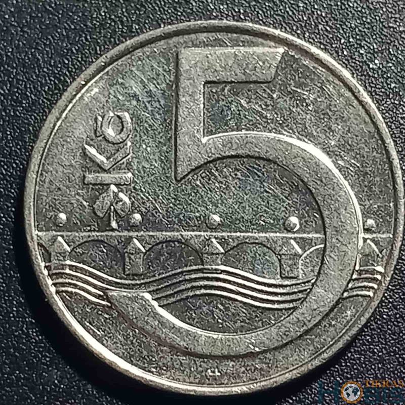 Čekija 5 kronos, 1995 KM8