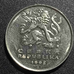 Czech Republic 5 koruny, 1995 KM8