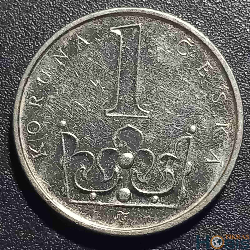 Čekija 1 krona, 1993 - 2026 KM7