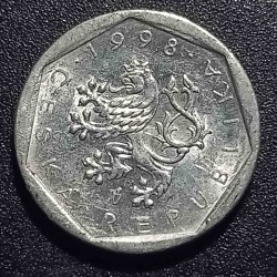 Čekija 20 helerių, 1993 - 1997 KM2.1