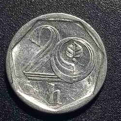Čekija 20 helerių, 1993 -...