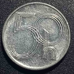 Čekija 50 helerių, 1993 KM3