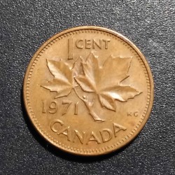 Kanada 1 centas, 1965 -...