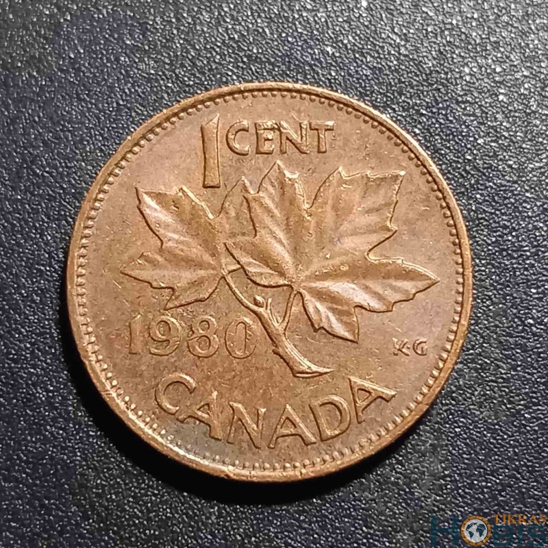 Kanada 1 centas, 1980 - 1981 KM127