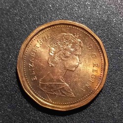 Canada 1 cent, 1982 - 1989 KM132