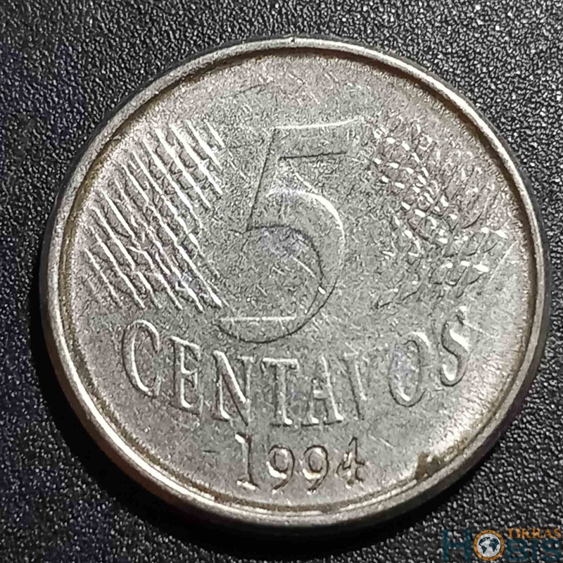 Brazilija 5 sentavai, 1994 KM632