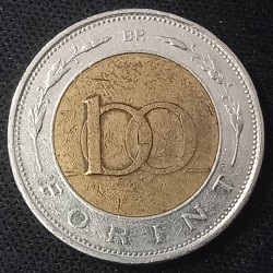 Vengrija 100 forintų, 1996...