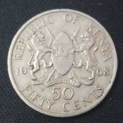 Kenija 50 centų, 1966 -...