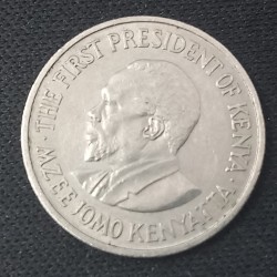 Kenya 50 cents, 1969 - 1978 KM13