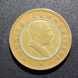 Turkey 50 kurus, 2005 - 2008 KM1168