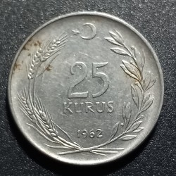 Turkija 25 kurušai, 1960 -...