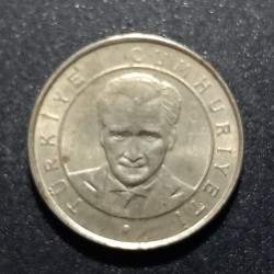 Turkey 25 kurus, 2005 - 2008 KM1167