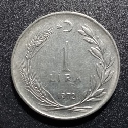 Turkey 1 lira, 1967 - 1980...