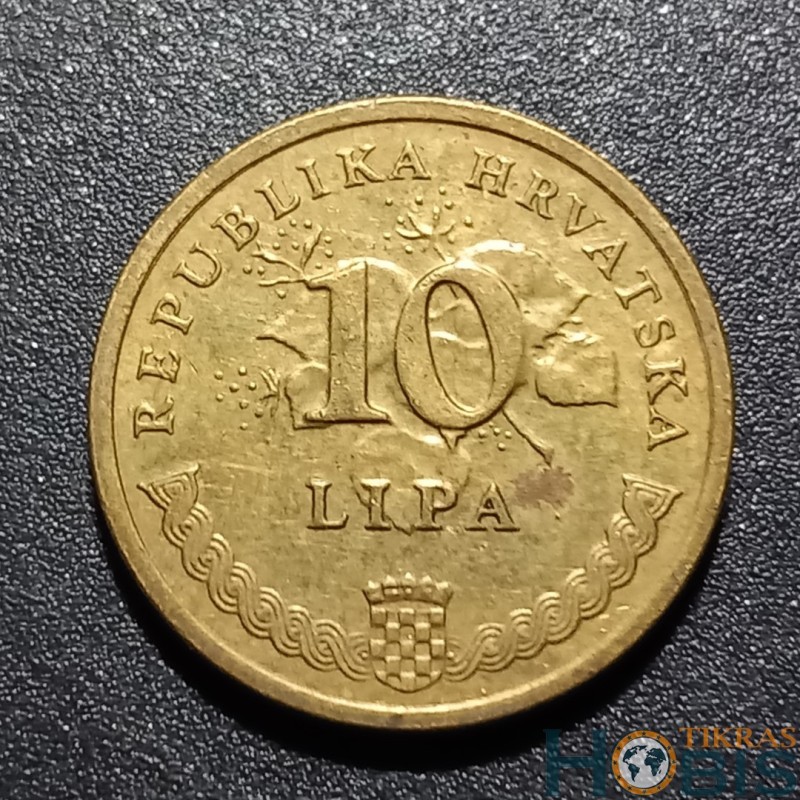 Kroatija 10 lipų, 1993 - 2021 KM6