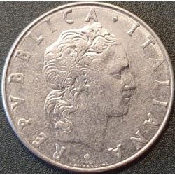 Italija 50 lirų, 1954-1989 KM95.1