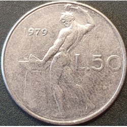 Italy 50 lire, 1954-1989...