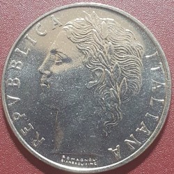 Italija 100 lirų, 1955 - 1989 KM96.1