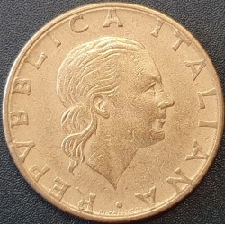 Italy 200 lire, 1977-2001 KM105